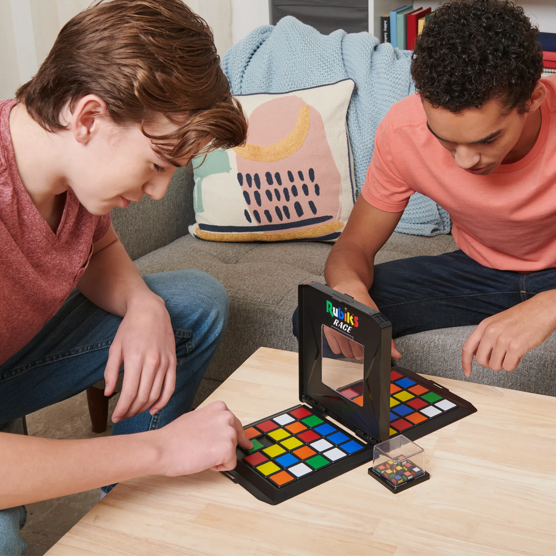 Rubik’s Race - das Spiel für 2 Rubiks-Fans ab 7 Jahren, rasantes Schiebespiel – Bild 6