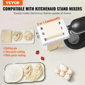 VEVOR 3 in 1 Manuelle Nudelmaschine Edelstahl, Edelstahl Frische Manuell Pasta Walze Maschine Italienische Flachteigmaschine Pastamaker inkl. Reinigungsbürste für Spaghetti, Lasagne, Tagliatelle – Rot VEVOR 3 in 1 Manuelle Nudelmaschine Edelstahl, Edelstahl Frische Manuell Pasta Walze Maschine Italienische Flachteigmaschine Pastamaker inkl. Reinigungsbürste für Spaghetti, Lasagne, Tagliatelle – Rot