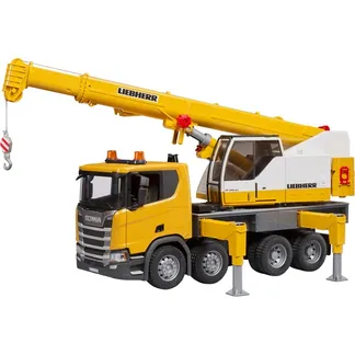 Scania Super 560R Liebherr Kran-LKW mit Light & Sound Modul, Modellfahrzeug Scania Super 560R Liebherr Kran-LKW mit Light & Sound Modul, Modellfahrzeug