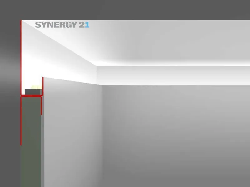 Synergy 21 LED Profil 200cm, Zinkblech TYP-B30 – Bild 2