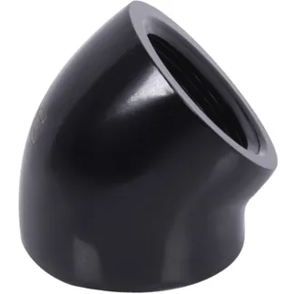 Eiszapfen L-Verbinder 45° G1/4 IG auf G1/4 IG – schwarz, Verbindung Eiszapfen L-Verbinder 45° G1/4 IG auf G1/4 IG – schwarz, Verbindung