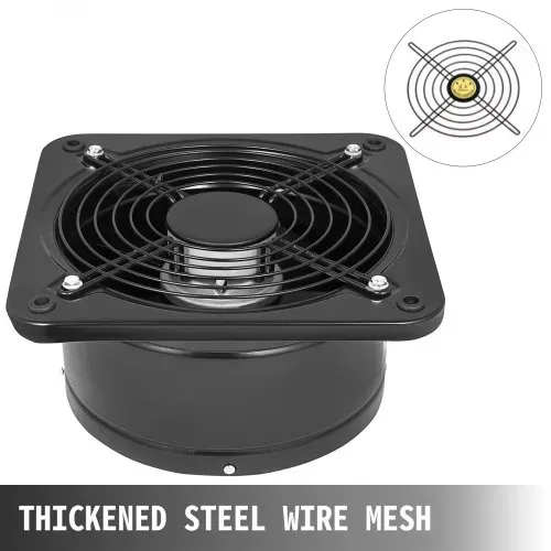 VEVOR 250 mm Axialventilator, 50Hz Wandventilator, 2580 U / min Wandlüfter, 220V entilator Lüfter, Axialventilator, Wandventilator – Bild 4