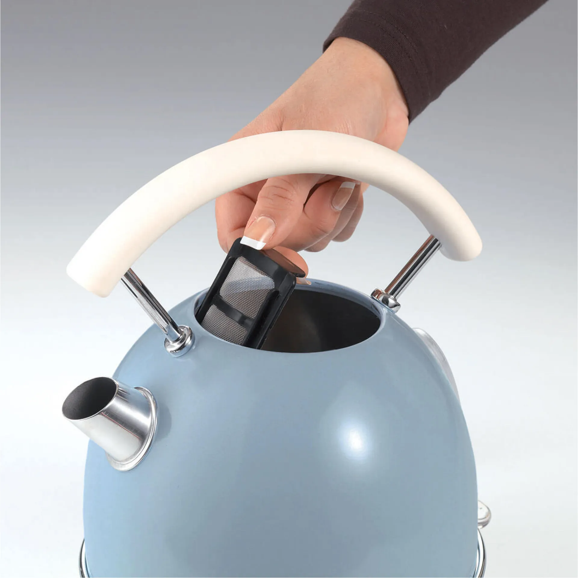 Ariete 2877/05 Wasserkocher 1,7 l 2000 W Hellblau – Bild 5