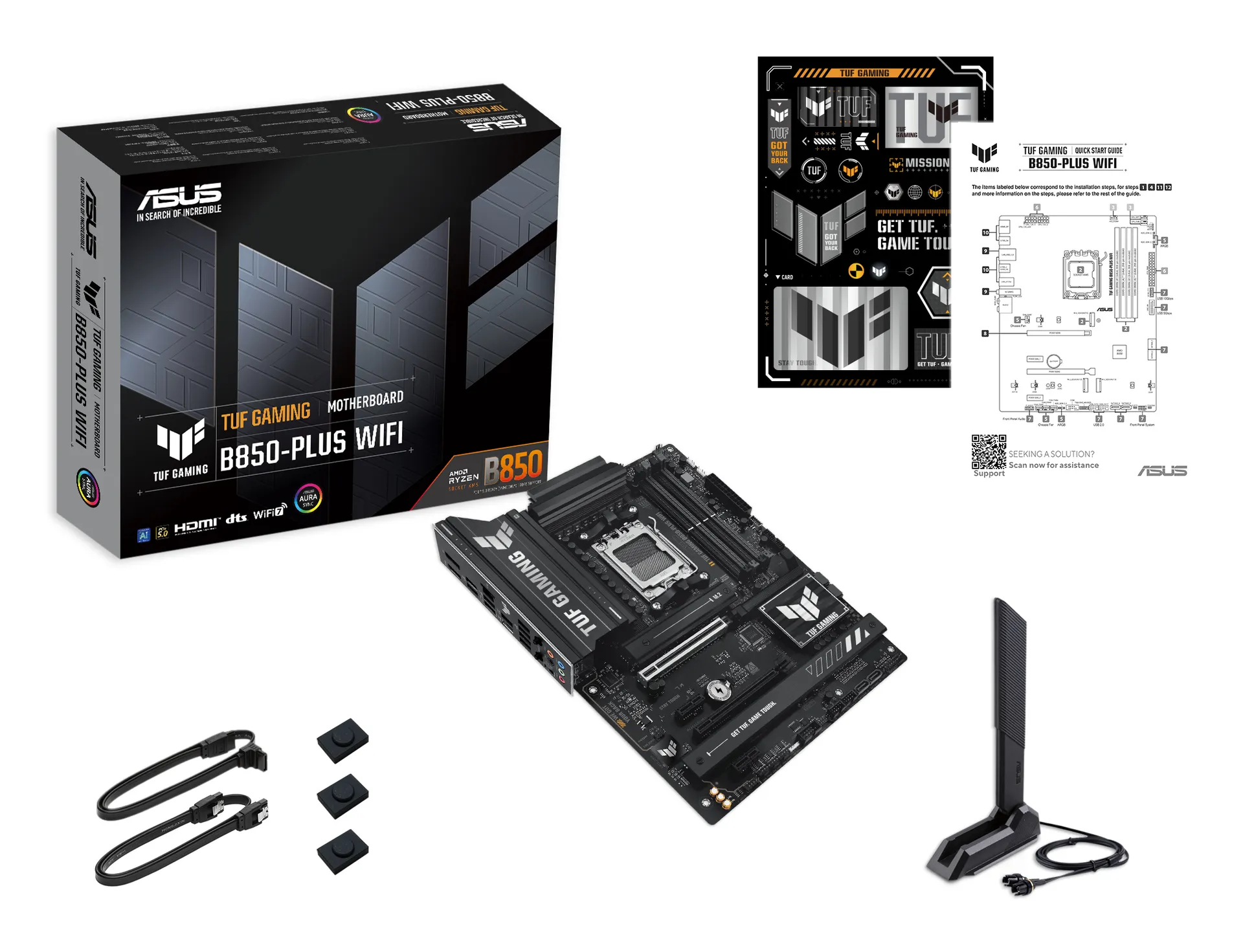 ASUS TUF GAMING B850-PLUS WIFI AMD B850 Sockel AM5 ATX – Bild 6
