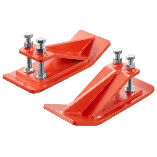 VEVOR Traktorschaufelschutz, 2 Stk. schaufelkantenschutz aus Stahl, Anti-Rutsch-Vorrichtung mit doppelten Sechskant-Kontermuttern & -schrauben, für Schnee, Laubentfernung & Kiesstreuung (Orange) VEVOR Traktorschaufelschutz, 2 Stk. schaufelkantenschutz aus Stahl, Anti-Rutsch-Vorrichtung mit doppelten Sechskant-Kontermuttern & -schrauben, für Schnee, Laubentfernung & Kiesstreuung (Orange)