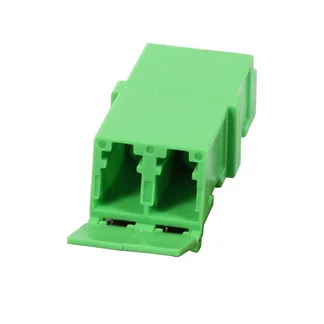 LWL-Kupplung,LC(APC)-Buchse/LC(APC)-Buchse(Laserschutzverschluss), 9/125u Singlemode, duplex, PVC, Keramikhülse, ohne Flansch, Synergy 21 LWL-Kupplung,LC(APC)-Buchse/LC(APC)-Buchse(Laserschutzverschluss), 9/125u Singlemode, duplex, PVC, Keramikhülse, ohne Flansch, Synergy 21