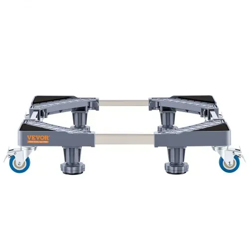 VEVOR Möbelwagen, Möbelwagen, 4 Räder, tragbare bewegliche Rollen, robust, ineinandergreifend, klein, flach, für schwere Möbel, 40,6 x 27,9 cm, 227,8 kg Kapazität, schwarz – Bild 9