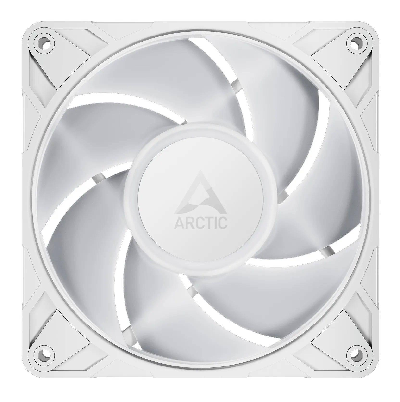 ARCTIC Freezer P12 Pro A-RGB (White) - 120 mm A-RGB PWM-Lüfter mit Kabelsplitt – Bild 4