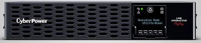 CyberPower USV, PR Tower/19"-PRIII-Serie, 750VA/750W, 2HE, Line-Interactive, reiner Sinus, LCD, USB/RS232/CLOUD Interface, – Bild 3