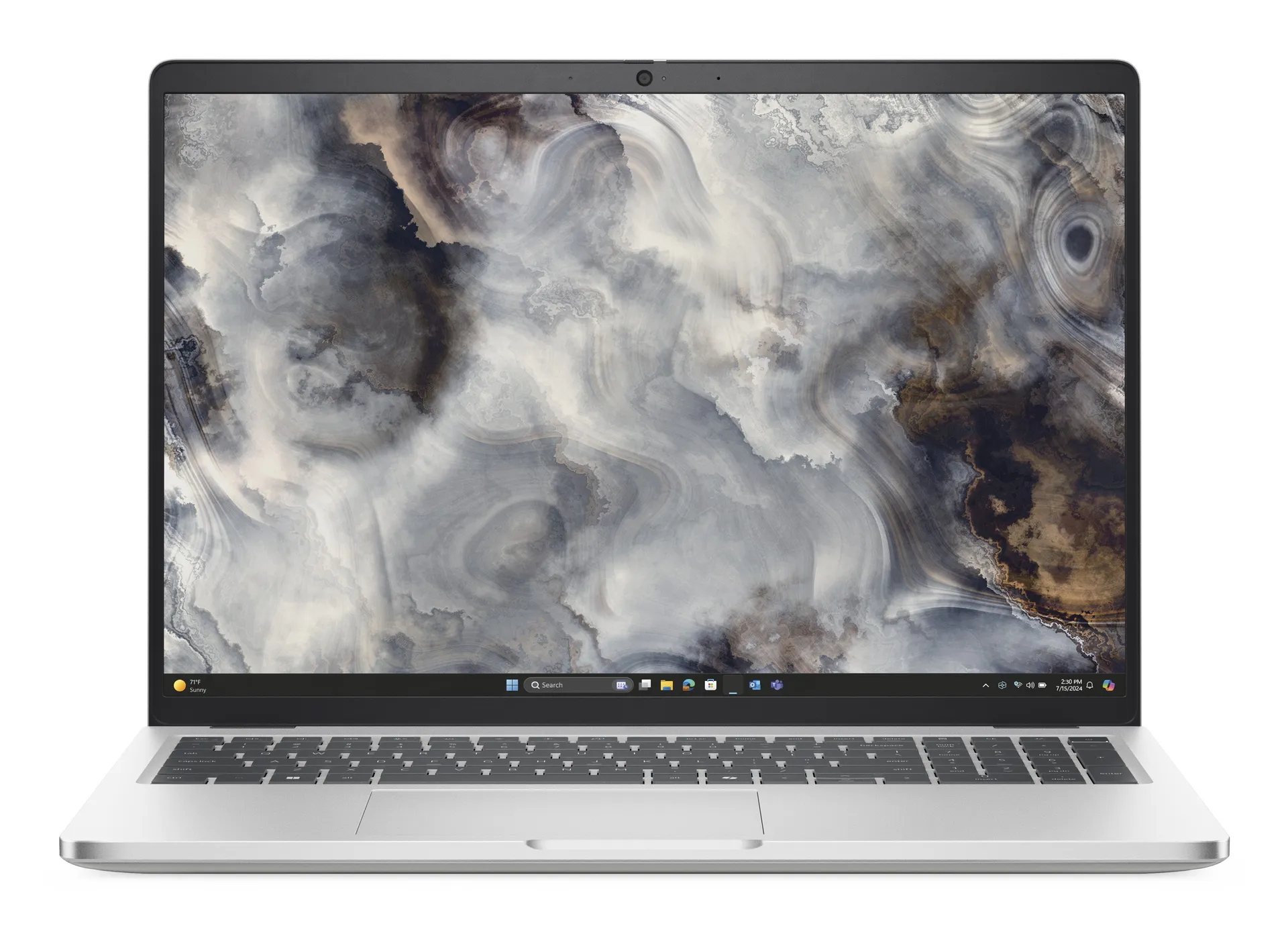 DELL Pro 16 Plus PB16250 Intel Core Ultra 5 235U Laptop 40,6 cm (16") Full HD+ 16 GB DDR5-SDRAM 512 GB SSD Wi-Fi 6E (802.11ax) Windows 11 Pro Deutsch Aluminium – Bild 2