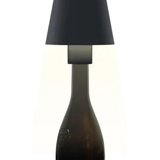 Synergy 21 LED Tischleuchte Akku für Flaschen, outdoor IP54, Touch Switch dimmbar, schwarz Synergy 21 LED Tischleuchte Akku für Flaschen, outdoor IP54, Touch Switch dimmbar, schwarz