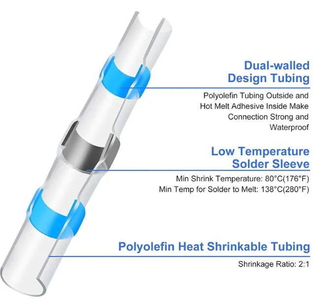 Synergy 21 Löt-Schrumpfverbinder Set - Wasserdicht IP67 Kabelverbinder – Bild 5