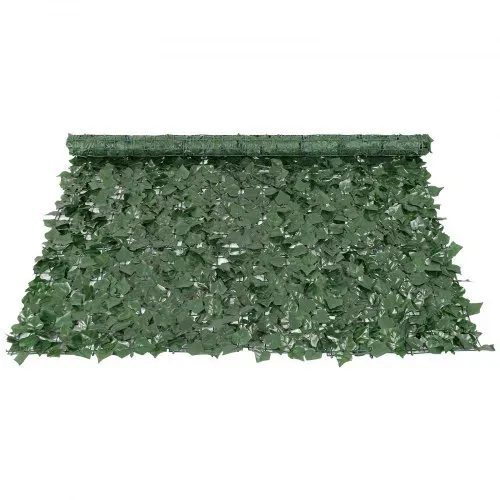 VEVOR Sichtschutzzaun aus Efeu, 1500 x 2490 mm, Pflanzenwand, grüner Efeuzaun mit verstärkter Verbindung, künstliche Hecken mit Weinblättern als Dekoration für Garten, Hof und Terrasse – Bild 9