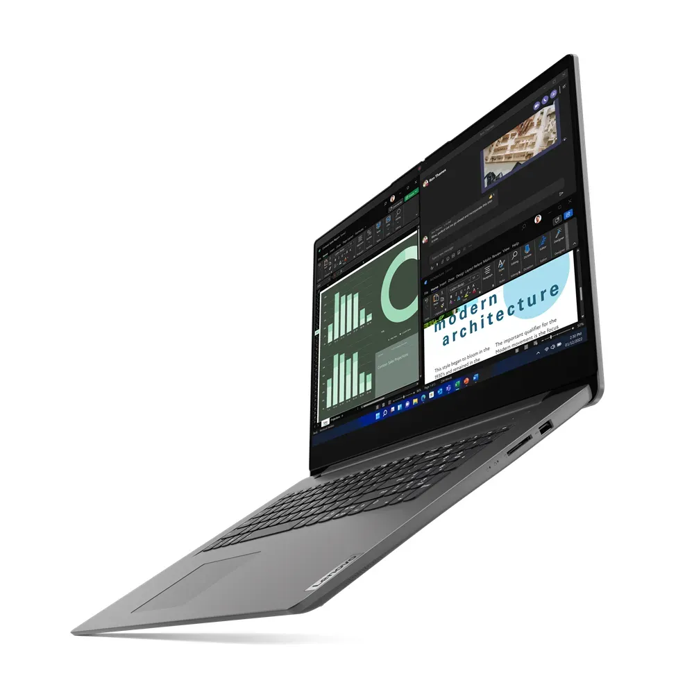 Lenovo V17 G4 IRU Intel® Core™ i5 i5-13420H Laptop 43,9 cm (17.3") Full HD 16 GB DDR4-SDRAM 512 GB SSD Wi-Fi 6 (802.11ax) Windows 11 Home Deutsch Grau – Bild 4