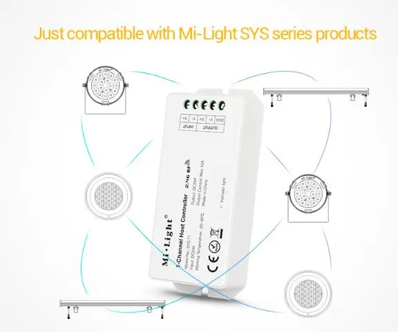 MiBoxer SYS-T1 LED Subordinate Controller 1-Channel Host – Bild 3