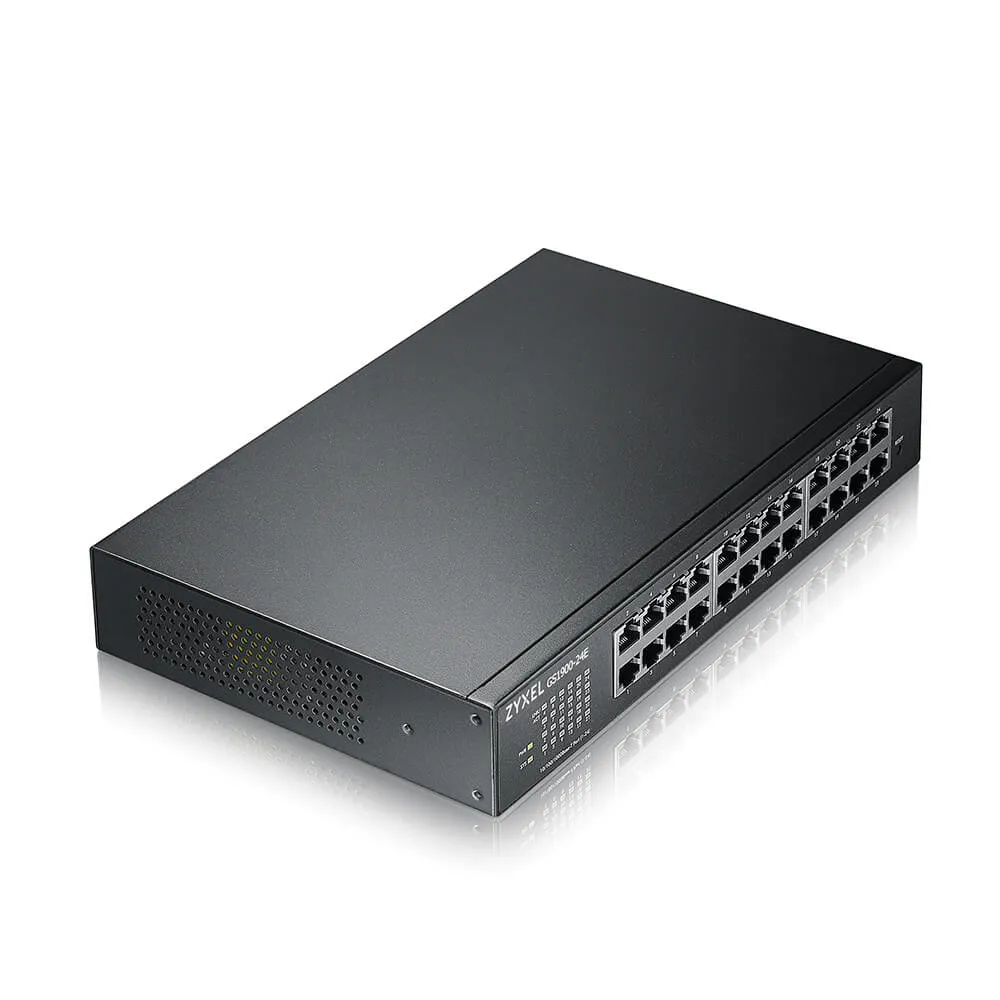 Zyxel GS1900-24E-EU0103F Netzwerk-Switch Managed L2 Gigabit Ethernet (10/100/1000) 1U Schwarz – Bild 2