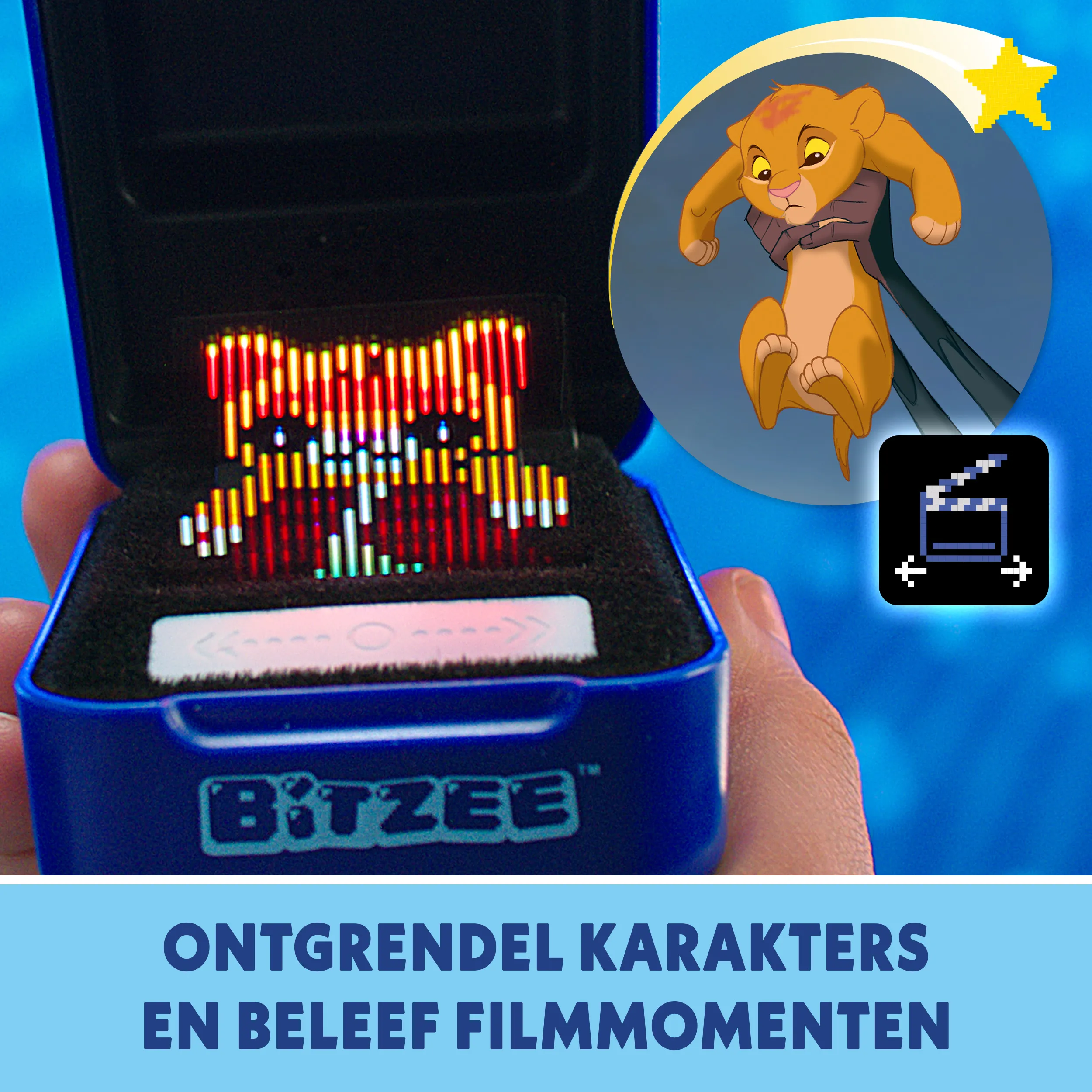 Bitzee Disney - Digitale Charaktere zum Anfassen, interaktives Spielzeug mit 30 virtuellen elektronischen Figuren, die auf Bewegung und Berührung reagieren – Bild 5