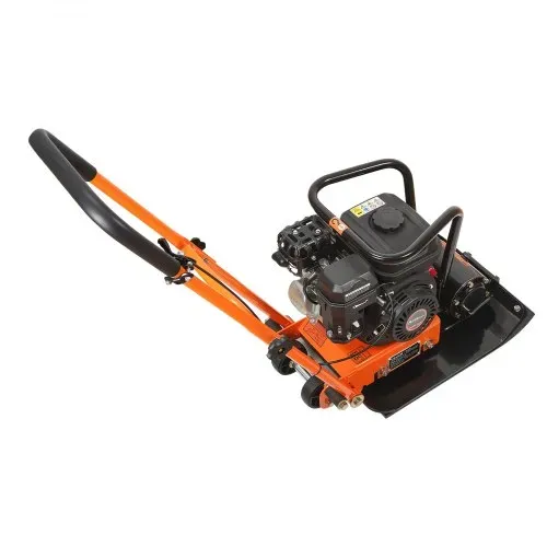 VEVOR Benzin Rüttelplatte, 6,5 PS (196 CC) Motor, 5600 U/min Vibrationsstampfer, 10,5 kN Verdichtungsdruck, 510x370 mm Platte, Handgeführter Rüttler für Pflasterarbeiten, Asphalt & Fundamente – Bild 10