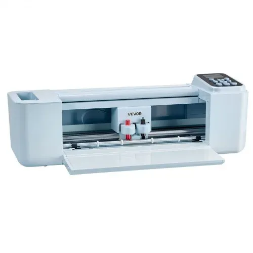 VEVOR Vinylschneidemaschine 30 cm, Schneideplotter/Plottermaschine mit Steuerung (Knopf/Bildschirm), Kompatibel mit Mac/Windows/Android/iOS, Vinylcutter für Bastelarbeiten, Karten & Wohnaccessoires – Bild 10