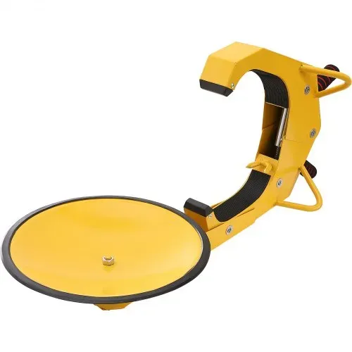 VEVOR Radschloss Autokralle 1 Stk.Reifenschloss, Passend für 160-380 mm Raddurchmesser Anti-Diebstahl, Anhänger-Radkralle mit 30 cm Saugnapf, Parkkralle für Autos, Lkw, SUVs, Camper, Boote Gelb – Bild 9