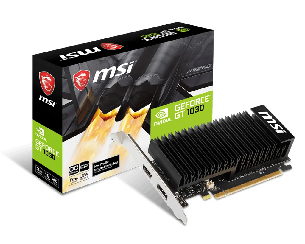 MSI GeForce GT 1030 2GHD4 LP OC MSI GeForce GT 1030 2GHD4 LP OC