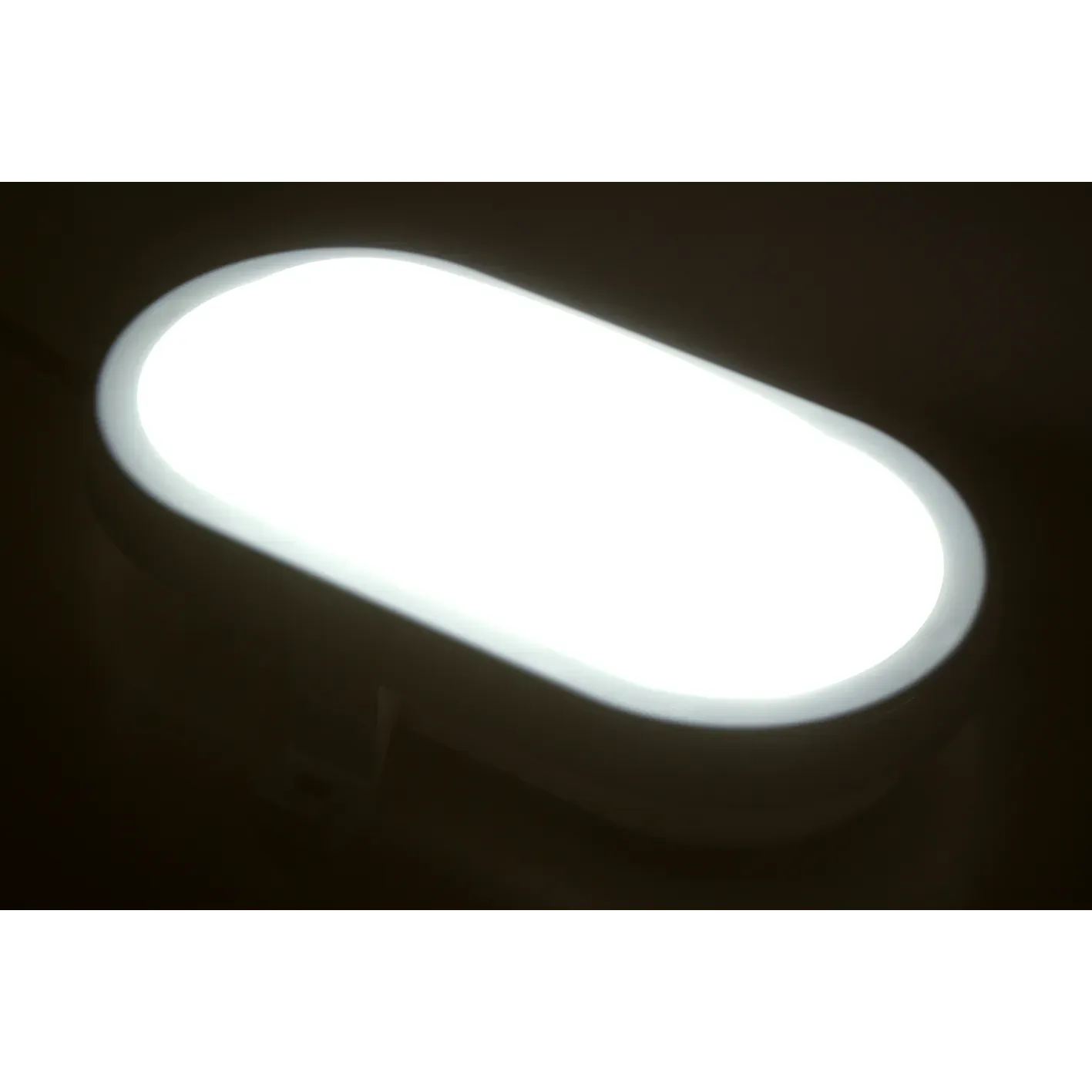 LED Feuchtraumleuchte McShine 450lm, 3000K, 6W, warmweiß, IP65, 170x92x70mm – Bild 3