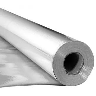 VEVOR Isolierfolie, Dämmfolie aus nicht perforiertem Gewebe, 0,15 mm, Reflexionsfolie 38,1 m x 122 cm, doppelseitiger Wärmereflexionsschutz aus Aluminiumfolie, Wärmedämmrolle für Fensterdächer VEVOR Isolierfolie, Dämmfolie aus nicht perforiertem Gewebe, 0,15 mm, Reflexionsfolie 38,1 m x 122 cm, doppelseitiger Wärmereflexionsschutz aus Aluminiumfolie, Wärmedämmrolle für Fensterdächer