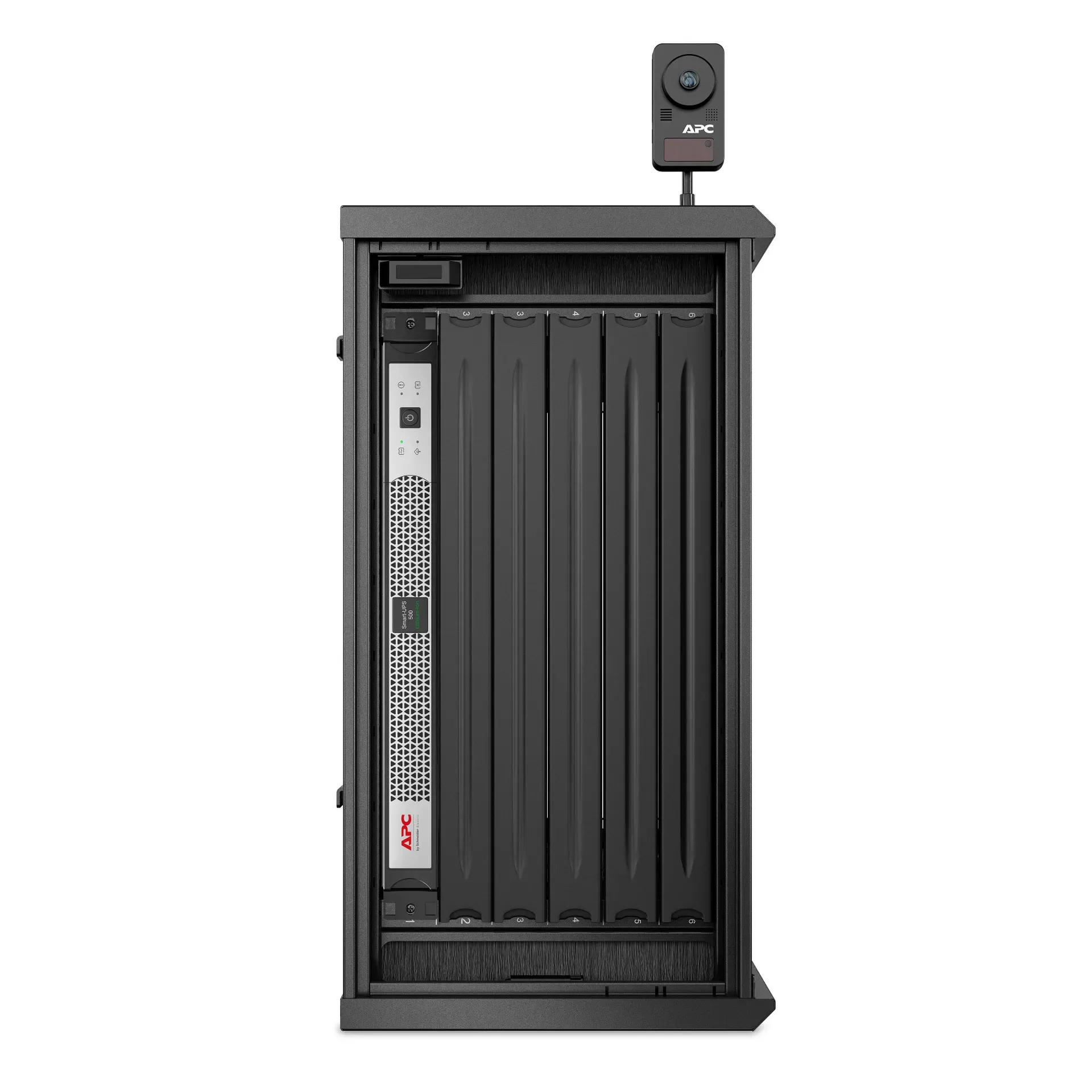 APC Smart-UPS Li-ion SCL500RMI1UNC USV – 4x C13, kurze Tiefe, Rack-/Tower-/Wandmontage, NMC, 500VA – Bild 5