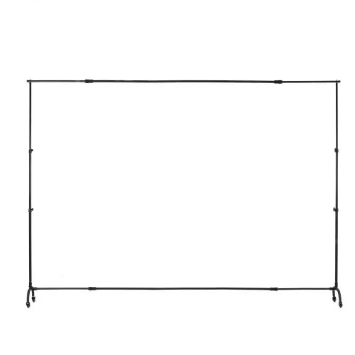 VEVOR Hintergrundständer verstellbares Fotohintergrundständer (Hintergrundtuch: 213 x 300 cm), Hintergrundständer mit Rollen, Bildschirmständer für Produktfotografie Studiofotografie – Bild 9