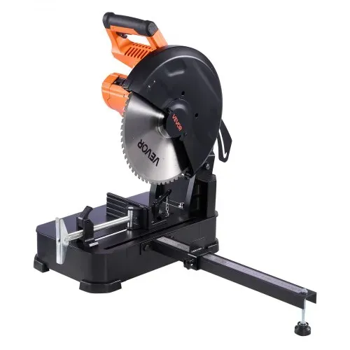 VEVOR Kappsäge Gehrungssäge mit 355 mm Edelstahl-Kaltschnittsägeblatt & 3500 W bürstenlosem Motor & 750–1200 U/min, Metallkappsäge für quadratische & flache Metallrohre, I-förmige Stähle – Bild 10