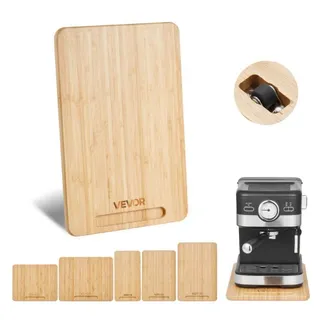 VEVOR Gleitbrett, 356×241 mm, Brett mit Gummirädern und hohlem Griff, leicht zu reinigen, Slider-Brett, Geräte-Rollbrett, leicht bewegliche Unterlage für Kaffeemaschine, Küchenmaschine VEVOR Gleitbrett, 356×241 mm, Brett mit Gummirädern und hohlem Griff, leicht zu reinigen, Slider-Brett, Geräte-Rollbrett, leicht bewegliche Unterlage für Kaffeemaschine, Küchenmaschine