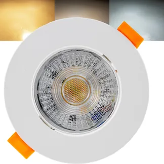 LED-Einbauleuchte „Flat-36 CCT+P“ 3/5/7W, 3000/4000/6500K, schwenkbar LED-Einbauleuchte „Flat-36 CCT+P“ 3/5/7W, 3000/4000/6500K, schwenkbar
