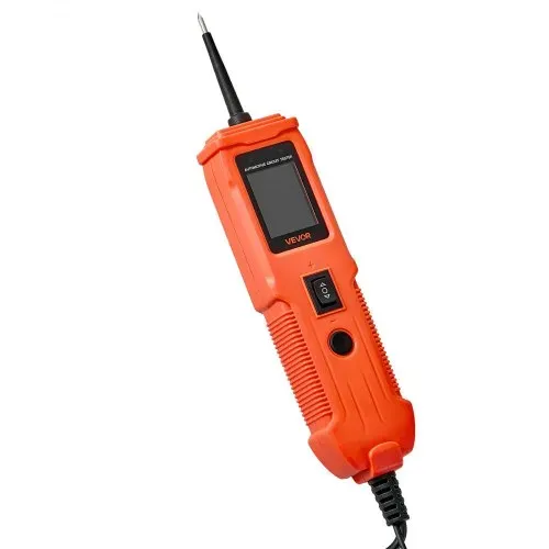 VEVOR Kfz Stromkreistester Elektroprüfer 8-35 DCV mit Stromkreissonde & TFT-Farbdisplay & Beleuchtung, Spannungsprüfer mit 4 m Kabel & ABS-Gehäuse, elektrischer Detektorfinder Stromkreisprüfer – Bild 9