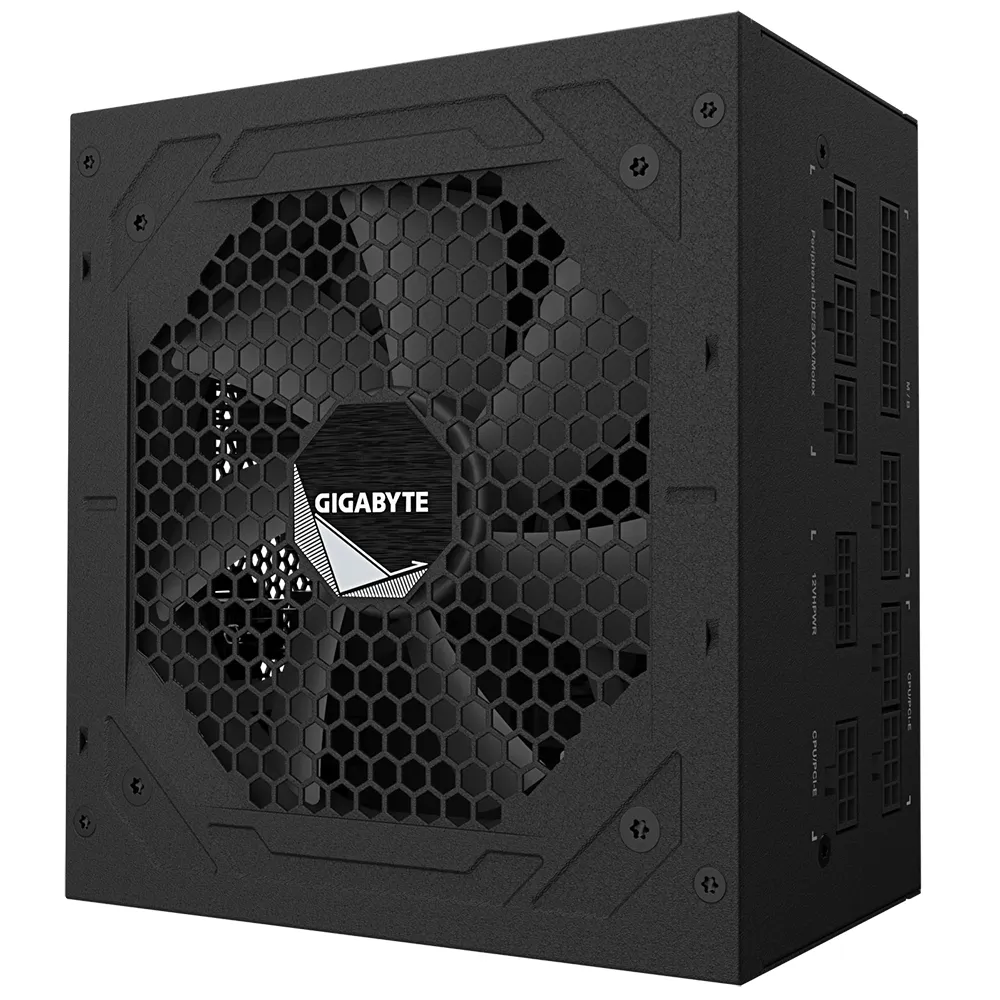 GIGABYTE UD850GM PG5 V2 Netzteil – PCIe Gen 5.1, 80 PLUS Gold, Vollmodulares Design, 120-mm-Lüfter, ATX 3.1-kompatibel, EU-Stecker – Bild 2
