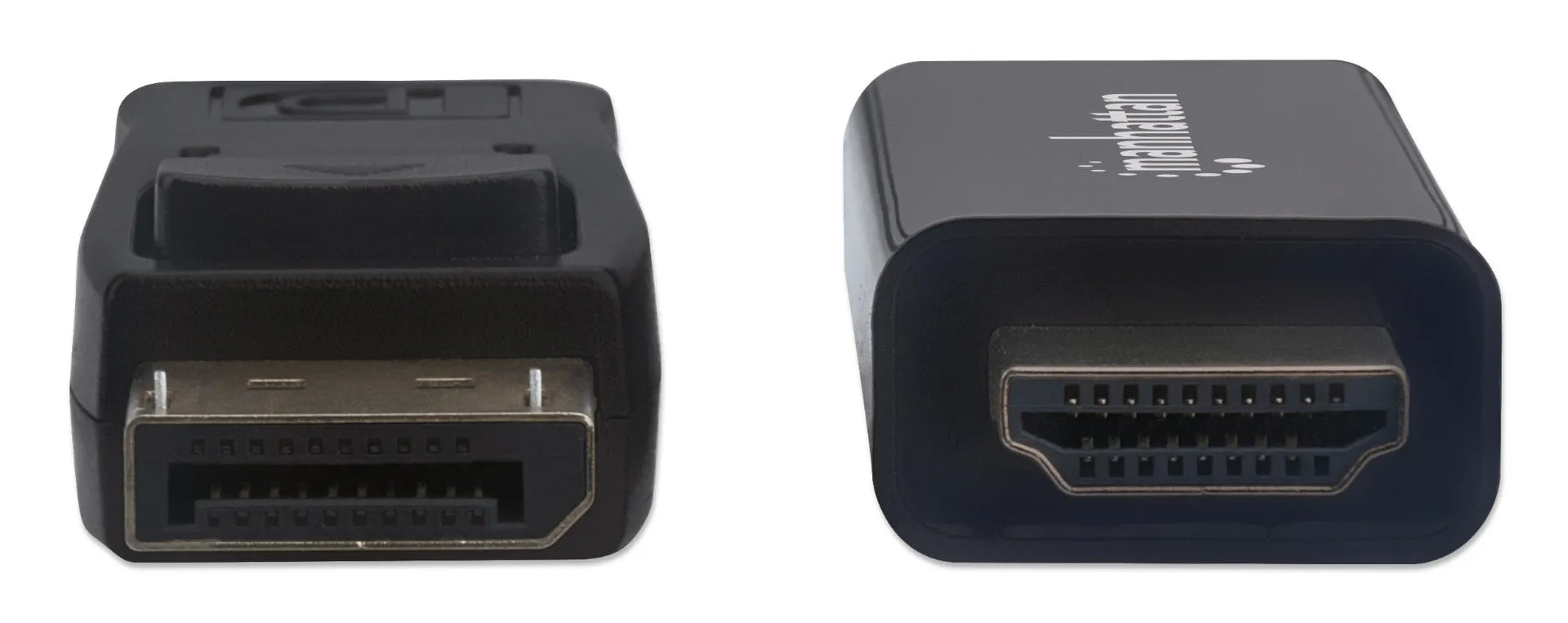 Manhattan 1080p DisplayPort auf HDMI-Kabel, DisplayPort-Stecker auf HDMI-Stecker, 1,8 m, schwarz – Bild 3