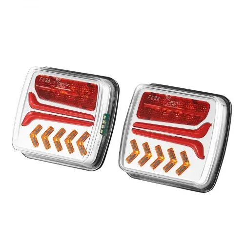 VEVOR Anhängerlichter Anhängerleuchten mit Modi (Rücklicht/Blinklicht/Bremslicht/Kennzeichenlicht/Rückfahrlicht), wasserfestes Anhängerbeleuchtungsset für Boot Lkw Wohnmobil Traktor – Bild 9