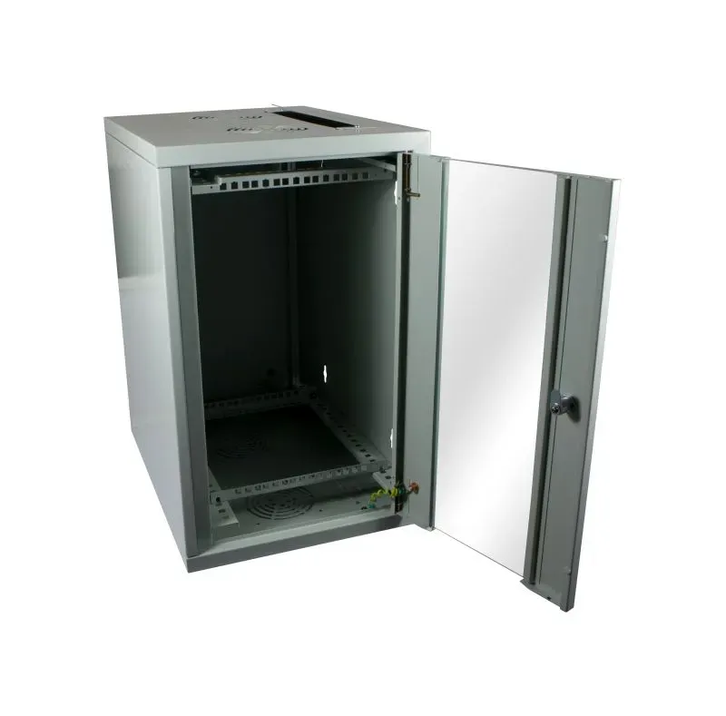 ALLNET 19"Wandgehäuse, 5HE, Vertikal, T370, Lichtgrau, SMH-Serie, – Bild 2