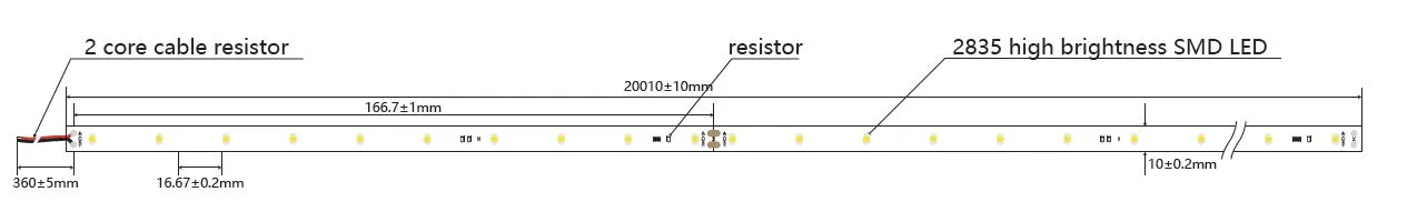 Synergy 21 LED Flex Strip 2835 - 30 NW DC24V 130W IP20 ULS 20m – Bild 2