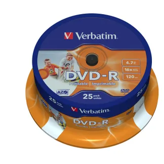 Verbatim 43538 DVD-Rohling 4,7 GB DVD-R 25 Stück(e) Verbatim 43538 DVD-Rohling 4,7 GB DVD-R 25 Stück(e)