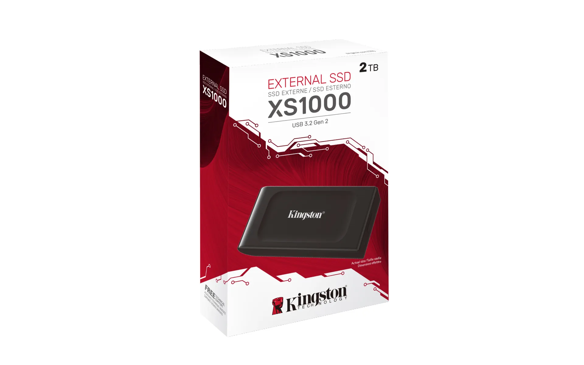 Kingston Technology 2TB XS1000 External USB 3.2 Gen 2 Portable Solid State Drive – Bild 3