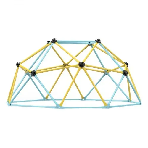 VEVOR Kletterkuppel 1,80 m hohes geometrisches Kletterkuppel-Spielzentrum für Kinder von 3 bis 9 Jahren, Klettergerüst 272 kg Tragfähigkeit, mit Klettergriff, Spielgerät Hinterhof Garten – Bild 9