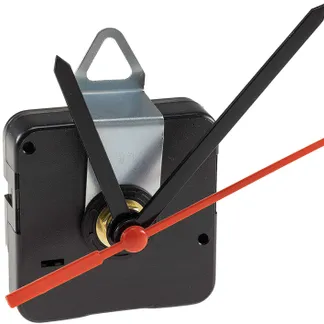 Quarz-Uhrwerk mit 3 Zeigersätzen aus Kunststoff Quarz-Uhrwerk mit 3 Zeigersätzen aus Kunststoff