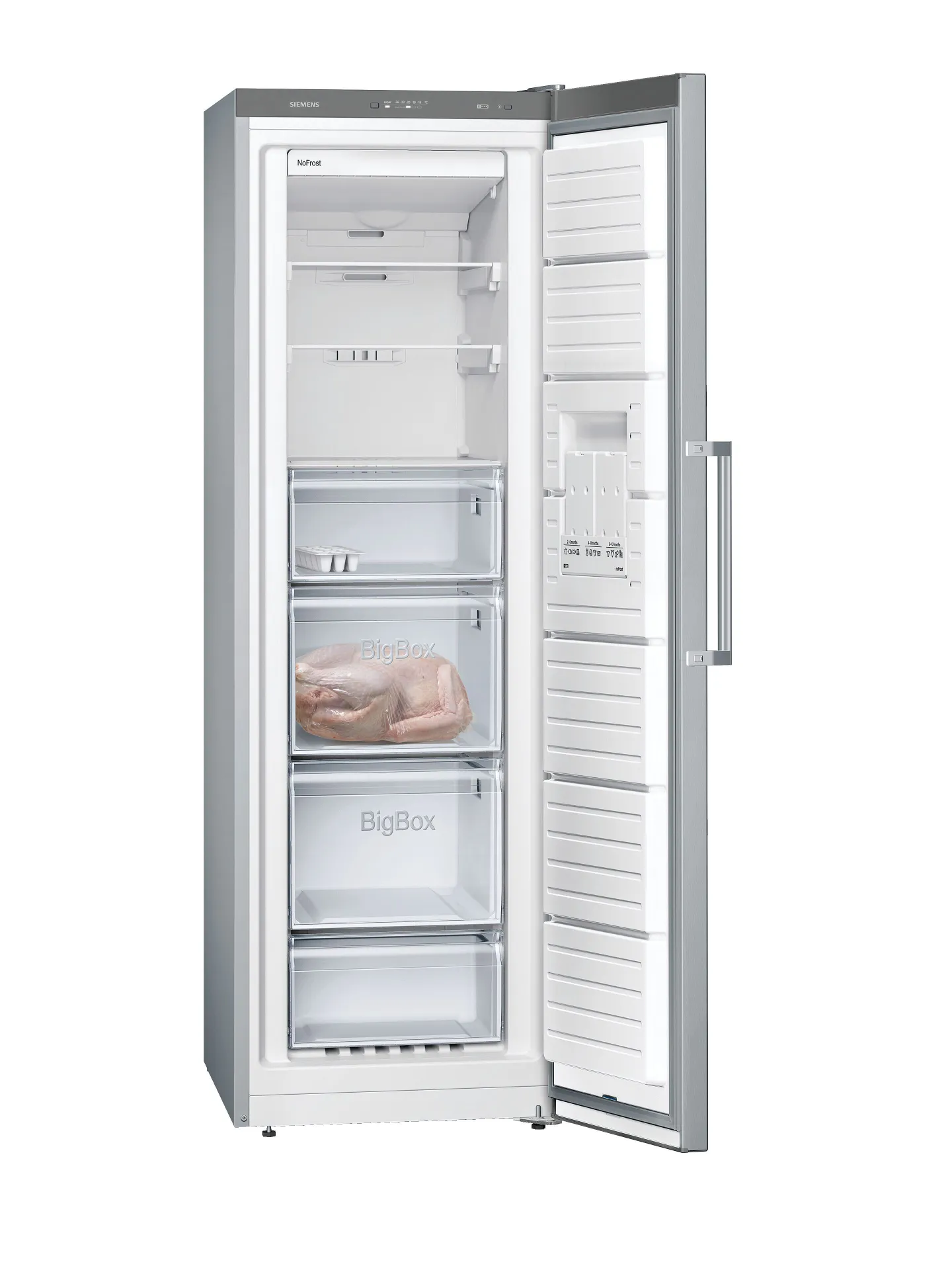 Siemens iQ300 GS36NVIEP Gefriertruhe/Gefrierschrank Freistehend 242 l E Edelstahl – Bild 2