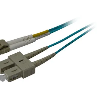 LWL-2-Faser-Patchk. 15mtr.LC-SC, 50/125um,OM3, AD=3mm, Synergy 21, LWL-2-Faser-Patchk. 15mtr.LC-SC, 50/125um,OM3, AD=3mm, Synergy 21,