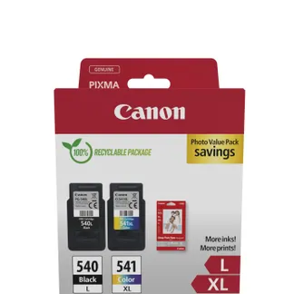 Canon PG540L/CL541XL Photo Value Pack Canon PG540L/CL541XL Photo Value Pack