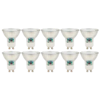 LED-Strahler McShine “SP50-10“, GU10, 5W, 400 lm, warmweiß, 10er-Pack LED-Strahler McShine “SP50-10“, GU10, 5W, 400 lm, warmweiß, 10er-Pack