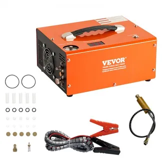 VEVOR PCP Kompressor 30Mpa/4500PSI Luftkompressor 0,5L DC12V & AC120V Tauchkompressor Luftpump inkl. 8-mm-Hochdruckschlauchs mit Schnellkupplung Batterieklemmen Filterwatte Airgun Gewehr VEVOR PCP Kompressor 30Mpa/4500PSI Luftkompressor 0,5L DC12V & AC120V Tauchkompressor Luftpump inkl. 8-mm-Hochdruckschlauchs mit Schnellkupplung Batterieklemmen Filterwatte Airgun Gewehr