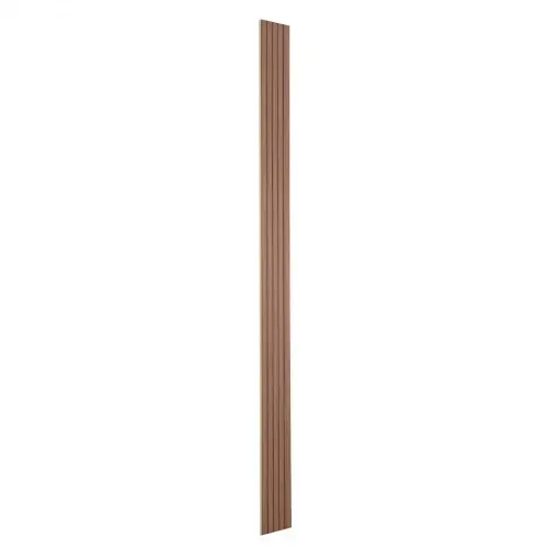 VEVOR Akustikpaneele 8er-Set, Akustikplatten, 2450 x 166 mm, WPC-Akzent-Holzwandpaneele für moderne Innenwände, Kunstholz-Wandplatten für stilvolles Dekor und Geräuschreduzierung, Graueiche – Bild 10