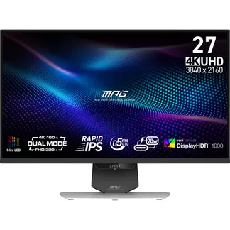MSI MPG 274URDFWDE E16M Computerbildschirm 68,6 cm (27″) 3840 x 2160 Pixel 4K Ultra HD LED Schwarz, Weiß MSI MPG 274URDFWDE E16M Computerbildschirm 68,6 cm (27″) 3840 x 2160 Pixel 4K Ultra HD LED Schwarz, Weiß