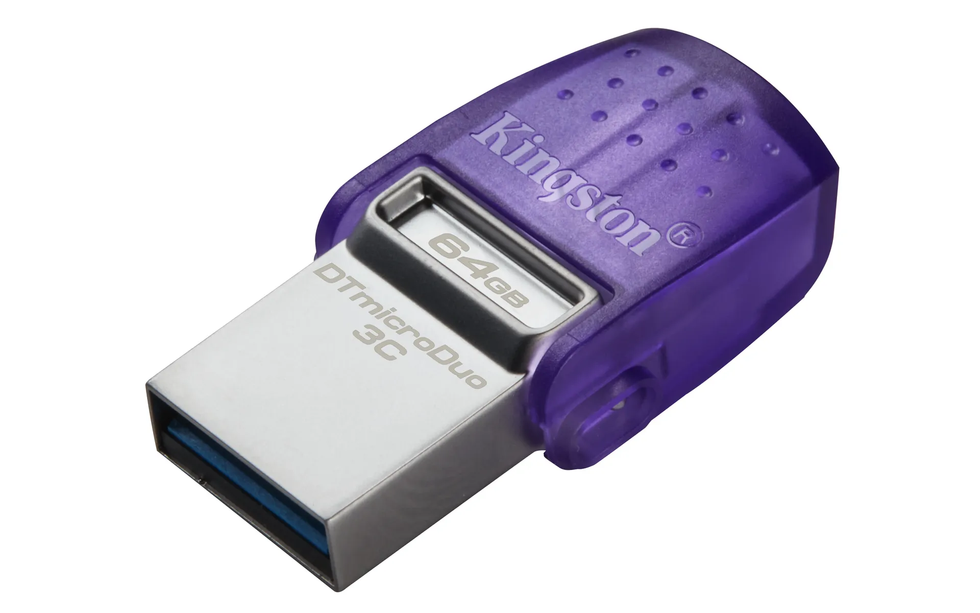 Kingston Technology DataTraveler 64GB microDuo 3C 200MB/s dual USB-A + USB-C Kingston Technology DataTraveler 64GB microDuo 3C 200MB/s dual USB-A + USB-C